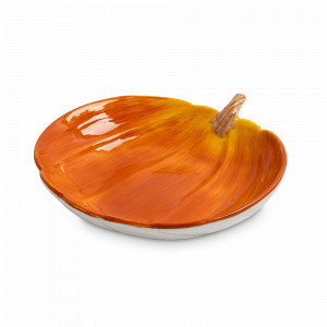 Блюдо «Тыква», 23 х 24 см, керамика, оранжевый, серия Bright Pumpkin, ANNA LAFARG, Китай, Bright pumpkin ANNA LAFARG