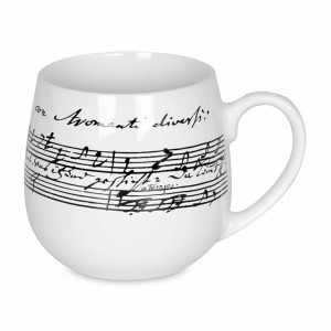 Кружка «Кантата», 420 мл, фарфор, белый, KOENITZ, Германия, Большие кружки