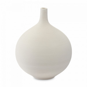 Ваза Isida, фарфор, 19 см, белый лельеф, серия Greek Vases, BERGENSON BJORN, Великобритания, BERGENSON BJORN (Великобритания)