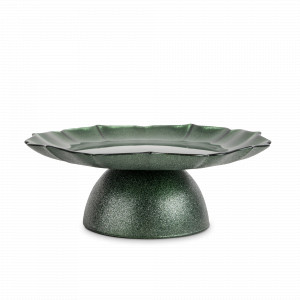 Блюдо на ножке, 21 см, стекло, зеленый, серия Seville, ANNA LAFARG, Китай, Seville ANNA LAFARG