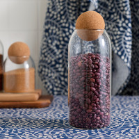 Банка для хранения, 23.7 см, 1 л, боросиликатное стекло, пробка, серия Bolus, LIBERTY JONES, Россия_00814620062488025115.jpg