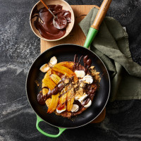 Сковорода , 28 см, чугун, зеленый, серия Bamboo Green, LE CREUSET, Франция_00807420060931374004.jpg