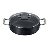 Сотейник с крышкой, алюминий, 3,3 л, черный, LE CREUSET, Франция_00807430044528937435.jpg