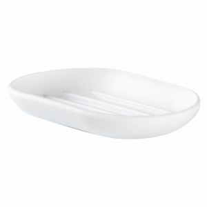 Настольная пластиковая мыльница Touch, материал: пластик, размер: 2 x 13 x 9 см, цвет: белый, UMBRA, Канада, UMBRA (Канада)