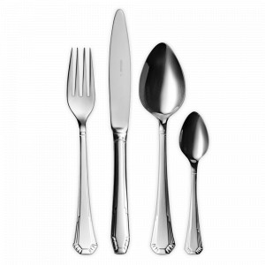 Набор столовых приборов на 6 персон, 24 предмета, стальной, серия Eden, HERDMAR, Португалия, Наборы столовых приборов 24 предмета