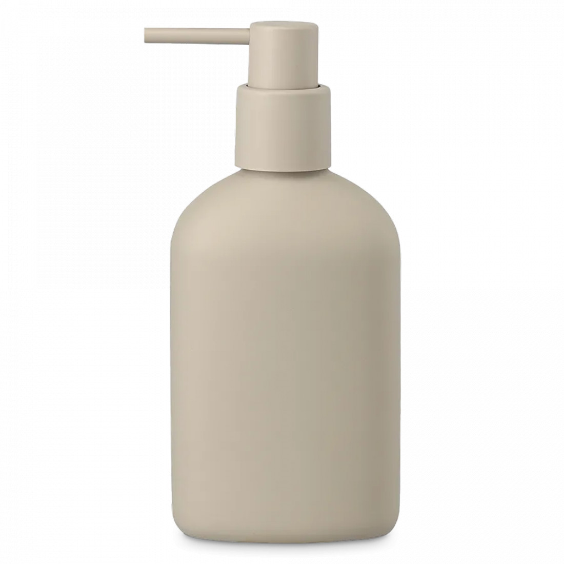 Диспенсер для жидкого мыла Slim, 280 мл, полирезин, пластик, светло-серый, серия Bath, BERGENSON BJORN, Великобритания