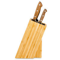 Набор из 5-ти кухонных ножей в подставке, деревянная рукоять, серия Georges Bois, TARRERIAS BONJEAN, Франция_00821970048282968551.jpg