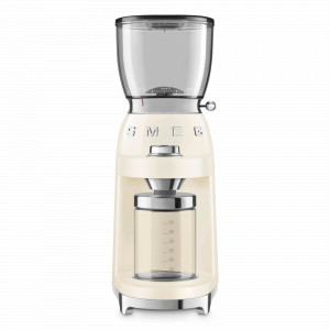 Кофемолка , литой алюминий, нержавеющая сталь, пластик, кремовый, SMEG, Италия, Коллекция в бежевом