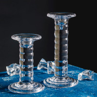 Подсвечник «Лавина», 19 см, стекло, Rasteli, Бельгия_00810160044070151668.jpg