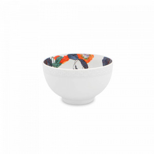 Салатник индивидуальный, 11 см, фарфор, декор, серия Duality, VISTA ALEGRE, Португалия, Салатники фарфоровые белые