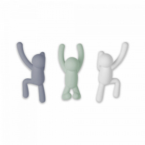 Набор из 3-х крючков, пластик ABS, серия Buddy, UMBRA, Канада, UMBRA (Канада)