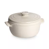 Кокотница порционная, керамика, 550 мл, опал, серия Solo, EMILE HENRY, Франция, 