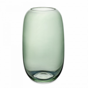 Ваза для цветов, 26 см, стекло, зеленый, серия Grand, ANNA LAFARG, Китай, Вазы для цветов зеленые