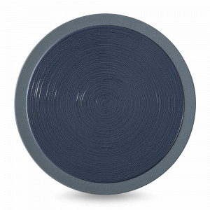 Тарелка обеденная BLEU DE ROCHE, 26 см, керамика, синий, серия Bahia, GUY DEGRENNE, Франция, Bahia GUY DEGRENNE