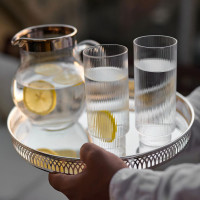 Поднос круглый Delfi, 30 см, нержавеющая сталь, посеребрение, EDZARD, Германия_00816560060727714453.jpg