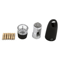 Мельница для соли электрическая 18 см. черная, серия Zest, PEUGEOT, Франция_00821430044663022066.jpg