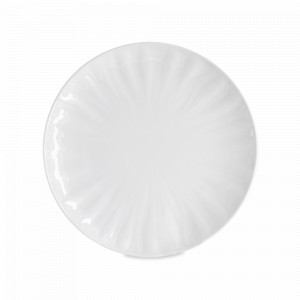 Тарелка закусочная, 20.5 см, фарфор, белый, серия Floral, HOME &amp; STYLE, Китай, HOME & STYLE (Италия)