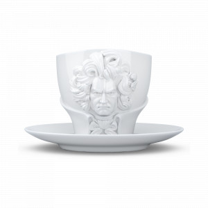 Пара чайная Ludwig van Beethoven, объем: 260 мл, материал: фарфор, цвет: белый, серия Talent, TASSEN, Германия, TASSEN (Германия)