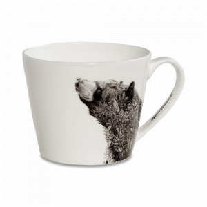 Кружка «Черный медведь», 450 мл, фарфор, белый, серия Животные Австралии, MAXWELL WILLIAMS, Австралия, Посуда из фарфора Maxwell & Williams