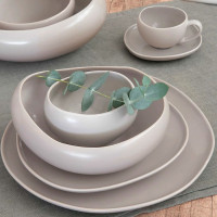 Тарелка обеденная, 27 см, керамика, серый, серия Organic, EASY LIFE (R2S), Италия_00814210049180892389.jpg