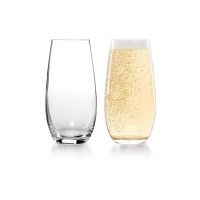 Набор из 2-х хрустальных бокалов для шампанского CHAMPAGNE GLASS, объем: 264 мл, высота: 12,2 см, материал: хрусталь, серия O Wine Tumbler, RIEDEL, Австрия_00818680055777404237.jpg