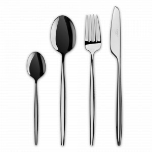 Набор столовых приборов на 6 персон, 24 предмета, нержавеющая сталь 18/10, серия Solo Bright, CUTIPOL, Португалия, CUTIPOL (Португалия)