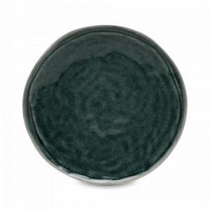 Тарелка закусочная E667, 23 см, каменная керамика, зеленый, ROOMERS TABLEWARE, Нидерланды, Тарелки зеленые