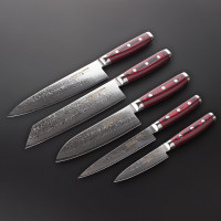 Набор из 7-и кухонных ножей на подставке из дуба, серия GOU 161, YAXELL, Япония_00818470044344249318.jpg