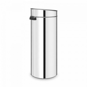 Контейнер для мусора, 30 л, нержавеющая сталь, хром, серия TOUCH BIN, BRABANTIA, Бельгия, Мусорные ведра 30 л. Brabantia