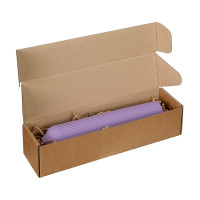 Свеча декоративная, 25.5 см, лавандовый, серия Edge, TKANO, Россия_00812590063167362818.jpg