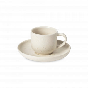 Пара кофейная Vanila, 70 мл, керамика, кремовый, серия Pacifica, COSTA NOVA, Португалия, Кофейные пары