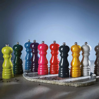 Мельница для соли, 18 см, дерево, лак, жемчужный серый, серия Paris u'select, PEUGEOT, Франция_00814850062175356033.jpg