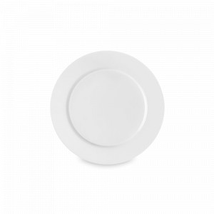 Тарелка пирожковая BLANC, 14 см, фарфор, белый, рельеф, серия Collection L, GUY DEGRENNE, Франция, GUY DEGRENNE (Франция)