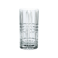 Набор из 3-х предметов,  два стакана 445 мл и емкость для льда, прозрачный, хрустальное стекло, пластик, серия Square, NACHTMANN, Германия_00809810041688555397.jpg