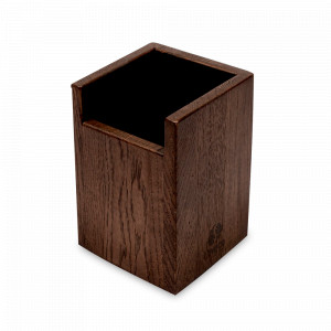 Подставка для кухонных принадлежностей, 11 х 11 х 15 см, темно-коричневый, UNECA, Россия, Подставки для кухонных аксессуаров