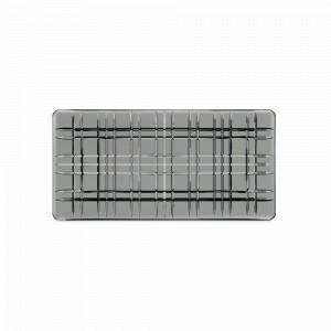Блюдо прямоугольное, 28 см, хрустальное стекло, серый, серия Square, NACHTMANN, Германия, NACHTMANN (Германия)