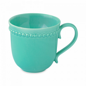 Кружка , 350 мл, фарфор, морская волна, серия Tiffany, EASY LIFE (R2S), Италия, Чашки