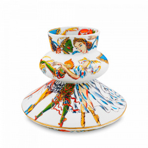 Ваза для цветов Trinity, 26 см, фарфор, декор, серия Mariinsky, VISTA ALEGRE, Португалия, Стильные вазы для цветов