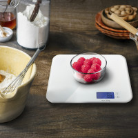 Весы кухонные, нержавеющая сталь, стекло, белый, CASO, Германия_00811310050361821529.jpg