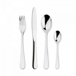 Набор столовых приборов на 6 персон, 24 предмета, нержавеющая сталь 18/10, серия Aquatic, GUY DEGRENNE, Франция, Элитные столовые приборы