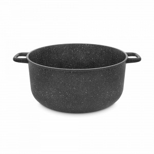 Кастрюля для индукционных плит с антипригарным покрытием,  24 см, 5.3 л, литой алюминий, серия Hard Cook Induction, OLYMPIA, Италия, OLYMPIA (Италия)