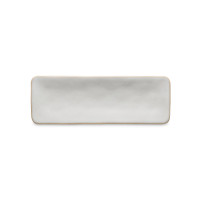 Блюдо прямоугольное White, 28 х 9.7 см, керамика, белый, серия Roda, COSTA NOVA, Португалия