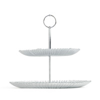 Этажерка двухъярусная, 21 х 28 см, стекло, металл, серебристый, серия Avila, ANNA LAFARG, Китай_00821180051540825926.jpg