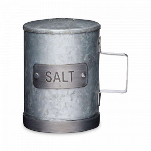 Солонка, 10 см, сталь, серый, серия Industrial Kitchen, KITCHEN CRAFT, Великобритания, Солонки и перечницы