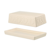 Маслёнка , 18 х 10 см, керамика, кремовый, серия Birds of Paradise, LIBERTY JONES, Россия_00812580065101724686.jpg