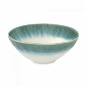 Салатник , 1.7 л, 22 см, фарфор, голубой, серия Nuances, EASY LIFE (R2S), Италия, Салатники, чаши сервировочные