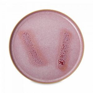 Тарелка обеденная «Розовый кварц», 26 см, керамика, розовый, серия Mineral, PORTMEIRION, Великобритания, PORTMEIRION (Великобритания)