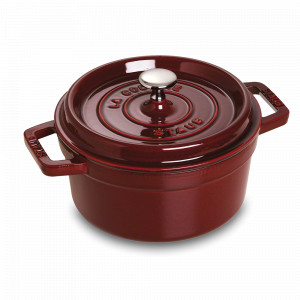 Кокот круглый, 6,7 л, 28 см, чугун, гранатовый, серия La Cocotte, STAUB, Франция, STAUB (Франция)