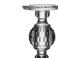 Подсвечник Соты, 19 см, стекло, Rasteli, Бельгия_00812030043914377996.jpg