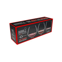 Набор из 3-х бокалов для дегустации красного вина THE KEY TO WINE, хрусталь, серия O Wine Tumbler, RIEDEL, Австрия_00816320054358486878.jpg